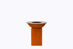 Best ohgreen Barbecue Cortenstaal d88cm met vierkante gesloten voet