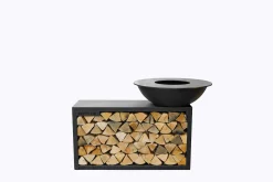 Best ohgreen Barbecue Island d88cm met grote houtopslag