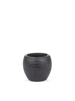 Best ohgreen Black Ancient Sierpot s l13xb13x11,5 zwart