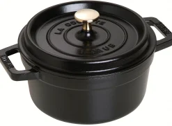 Best ohgreen Cocotte rond 20 cm zwart