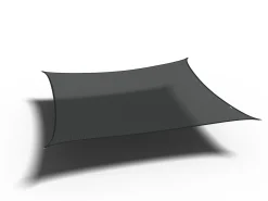 Sale ohgreen Coolfit schaduwdoek vierkant, 360x360cm, zwart