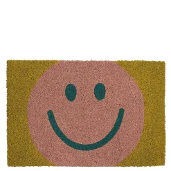 Discount ohgreen Deurmat smiley - l60xb40xh1,5cm