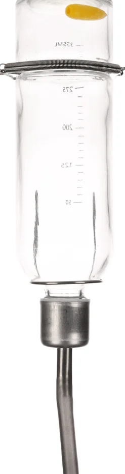Hot ohgreen Drinkfles athina transparant & zilver