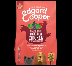Best ohgreen Edgard & cooper, hondenbrokken voor senior met kip & zalm, 700g