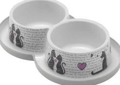 Discount ohgreen Eetpot dupl cats in love 2x350ml