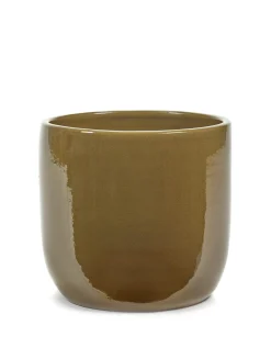 Online ohgreen Glazed shades Pot mosterd d22 h20