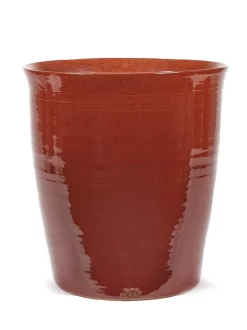 Hot ohgreen Glazed shades Sierpot lines l40xb40xh44 rood