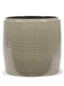 New ohgreen Glazed shades Sierpot l38xb38xh38 grijs