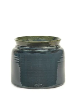 New ohgreen Glazed shades Sierpot 23x23x19 reactive blue