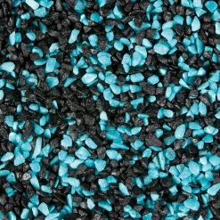Clearance ohgreen Grind gruzo turkoois-zwart 1kg