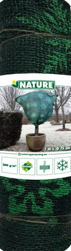 New ohgreen Jutehoes H100xØ75cm groen met aantrekkoord