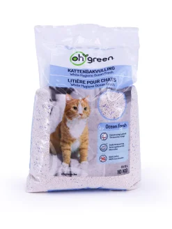 Discount ohgreen Kattenbakvulling White Hygiene Ocean Fresh