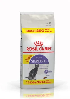 Sale ohgreen Kattenvoer regular sterilised 10kg +2kg