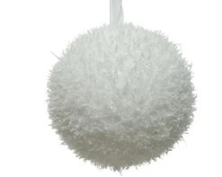 Best ohgreen Kerstbal foam ice 10cm wit