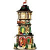 Best ohgreen Kerstklokkentoren, met 4,5v adapter