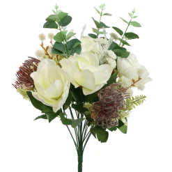 New ohgreen Magnolia distel boeket