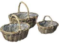 Best ohgreen Mand Harvest Kubu 30x24x14cm
