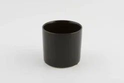 ohgreen ORCHIDEEPOT CILINDER BASIC Ø 14CM MAT ZWART