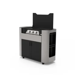 Clearance ohgreen Plancha Exclusive gas 375 Duo Edition met meubel en deksel