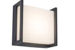 Best ohgreen Qubo wandlamp donkergrijs led 9.5w