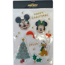 Best ohgreen Raamstickers mickey & friends glitter