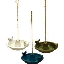 Best ohgreen Rond keramiek hangend vogelbad
