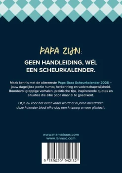 Hot ohgreen Scheurkalender 365 x papa zijn 2026
