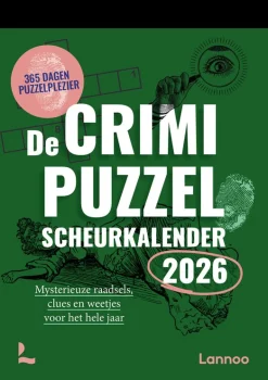 New ohgreen Scheurkalender crimi puzzel 2026