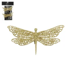 Best ohgreen Set van 2 clips libelle