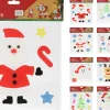 Best ohgreen Stickervel met kerstfiguren