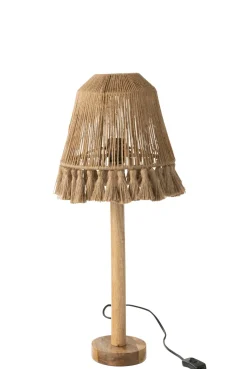 Best ohgreen Tafellamp mila jute beige