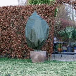Outlet ohgreen Winterafdekhoes 75cmx1,5m groen 2 stuks