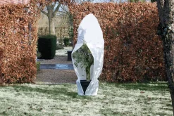 New ohgreen Winterafdekhoes met ritssluiting 150cmx2m wit